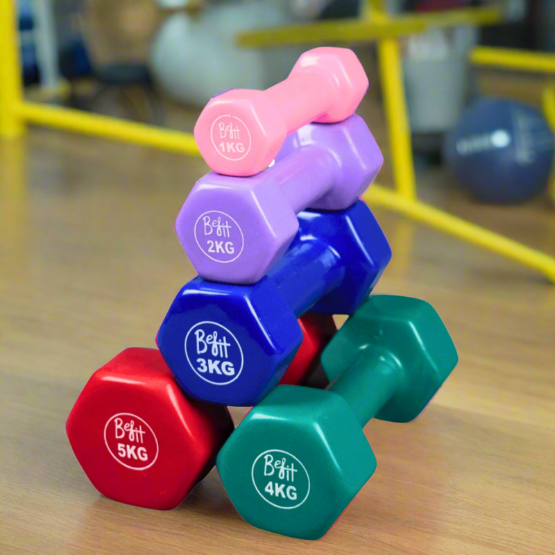 Vinyl Coated Dumbbells