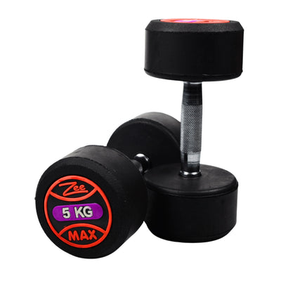 Rubber Coated Dumbbells