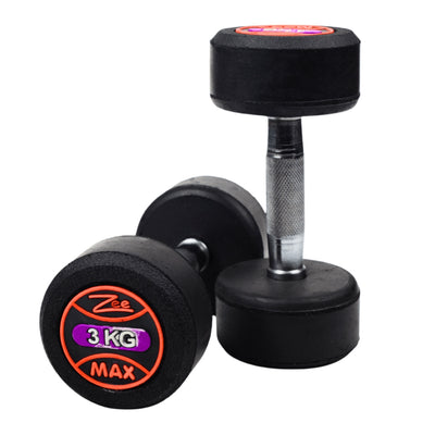 Rubber Coated Dumbbells